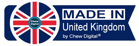 Made in the United Kingdom by Chew Digital®